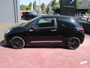 SPOTICAR Ds Ds 3 Cabrio Ds 3 Cabriolet Puretech 110 Automatique Perfo Line Occasion - Coupé-cabriolet Essence Noir - Saint Germain Les Arpajon - 1203595449_4