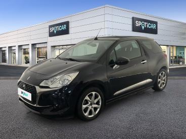 SPOTICAR Ds Ds 3 Cabrio Ds 3 Cabriolet 3 Cabriolet Puretech 110 S&s Bvm So Chic Occasion - Coupé-cabriolet Essence Bleu Fonce - Thouars - 1203750719_1