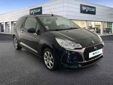 SPOTICAR Ds Ds 3 Cabrio Ds 3 Cabriolet 3 Cabriolet Puretech 110 S&s Bvm So Chic Occasion - Coupé-cabriolet Essence Bleu Fonce - Thouars - 1203750719_3