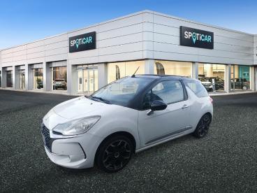 SPOTICAR Ds Ds 3 Cabrio Ds 3 Cabriolet Puretech 110 S&s So Chic Occasion - Coupé-cabriolet Essence Blanc - Brindas - 1203849583_1