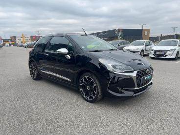 SPOTICAR Ds Ds 3 Cabrio Ds 3 Cabriolet Eessence 110 Automatique Sport Chic Occasion - Coupé-cabriolet Essence Noir - St-paul-trois-chateaux - 1203913490_3