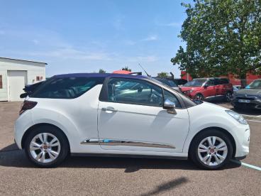 SPOTICAR Ds Ds 3 Cabrio Ds 3 Cabriolet Vti 120 So Chic Occasion - Coupé-cabriolet Essence Blanc - Gargenville - 1204083077_4