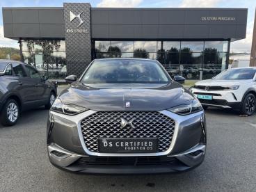 DS CERTIFIED Ds Ds 3 Crossback E-tense Grand Chic 4cv occasion certifiée - Citadine Electrique Gris Platinium - Toit Noir Perla Nera - Trelissac - 2808099_2