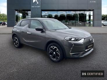 DS CERTIFIED Ds Ds 3 Crossback E-tense Connected Chic occasion certifiée - Citadine Electrique Gris Platinium (m) - Saint Martin Des Champs - 2978597_3