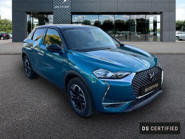DS CERTIFIED Ds Ds 3 Crossback Puretech 100ch So Chic occasion certifiée - Citadine Essence Bleu Millenium (m) - Toit Noir Onyx - Boe - 2985838_3
