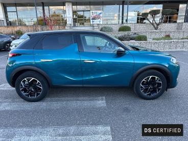 DS CERTIFIED Ds Ds 3 Crossback Puretech 100ch So Chic occasion certifiée - Citadine Essence Bleu Millenium (m) - Toit Noir Onyx - Boe - 2985838_4