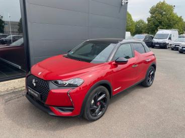 DS CERTIFIED Ds Ds 3 Crossback E-tense Performance Line + 4cv occasion certifiée - Citadine Electrique Rouge Rubi (m) - Toit Noir Perla Nera - Blois - 3185454_2