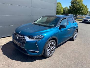 DS CERTIFIED Ds Ds 3 Crossback E-tense Grand Chic 4cv occasion certifiée - Citadine Electrique Bleu Millenium (m) - Toit Blanc Opale - Blois - 3207322_2