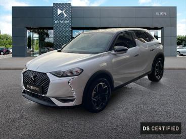 DS CERTIFIED Ds Ds 3 Crossback Puretech 100ch Bvm So Chic occasion certifiée - Citadine Essence Blanc Nacré - Varennes Vauzelles - 3286725_1