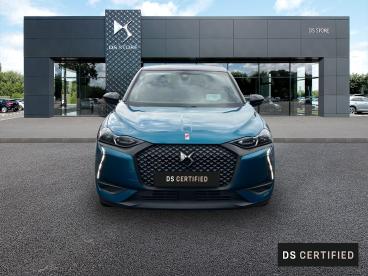 DS CERTIFIED Ds Ds 3 Crossback Puretech 130ch Performance Line + Automatique occasion certifiée - Citadine Essence Bleu Millenium - Toit Noir Perla Nera - Moulins - 3286786_2
