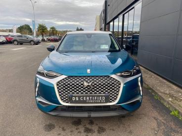 DS CERTIFIED Ds Ds 3 Crossback E-tense Grand Chic 4cv occasion certifiée - Citadine Electrique Bleu Millenium (m) - Toit Blanc Opale - Blois - 3311624_3