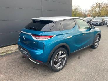 DS CERTIFIED Ds Ds 3 Crossback E-tense Grand Chic 4cv occasion certifiée - Citadine Electrique Bleu Millenium (m) - Toit Blanc Opale - Blois - 3311624_4