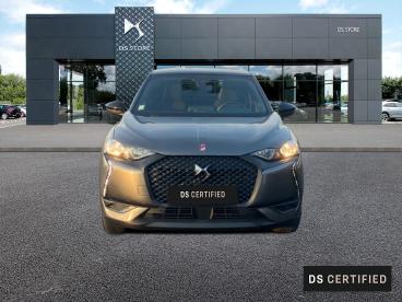 DS CERTIFIED Ds Ds 3 Crossback Bluehdi 100ch Performance Line occasion certifiée - Citadine Diesel Gris Platinium (m) - Toit Noir Onyx - Moulins - 3323201_2