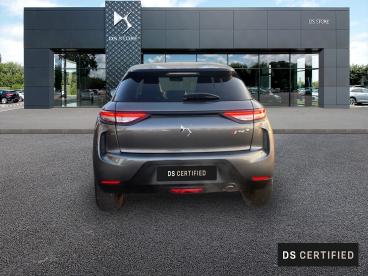 DS CERTIFIED Ds Ds 3 Crossback Bluehdi 100ch Performance Line occasion certifiée - Citadine Diesel Gris Platinium (m) - Toit Noir Onyx - Moulins - 3323201_5