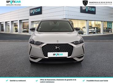 SPOTICAR Ds Ds 3 Crossback Puretech 130ch Grand Chic Automatique 109g Occasion - Citadine Essence Blanc Perle Nacré (n) - Toit Noir Onyx - Ramonville Saint Agne - 1203328256_2