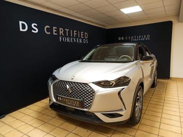 DS CERTIFIED Ds Ds 3 Crossback E-tense Grand Chic 4cv occasion certifiée - Citadine Electrique Cristal Pearl (m) - Toit Noir Perla Nera - Auxerre - 3331482_1