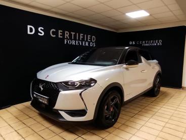 DS CERTIFIED Ds Ds 3 Crossback Puretech 130ch Performance Line + Automatique 109g occasion certifiée - Citadine Essence Cristal Pearl (m) - Toit Noir Perla Nera - Auxerre - 3334925_1