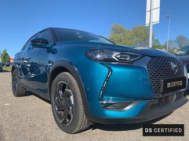 DS CERTIFIED Ds Ds 3 Crossback Puretech 155ch Grand Chic Automatique 114g occasion certifiée - Citadine Essence Bleu Millenium - Toit Noir Perla Nera - La Teste De Buch - 3334957_3