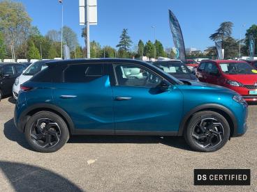 DS CERTIFIED Ds Ds 3 Crossback Puretech 155ch Grand Chic Automatique 114g occasion certifiée - Citadine Essence Bleu Millenium - Toit Noir Perla Nera - La Teste De Buch - 3334957_4