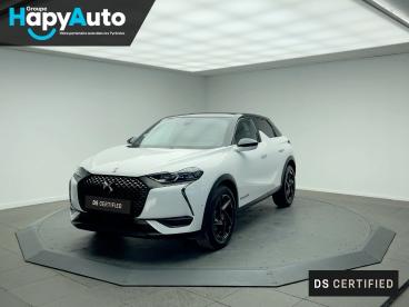 DS CERTIFIED Ds Ds 3 Crossback Bluehdi 130ch Performance Line + Automatique 126g occasion certifiée - Citadine Diesel Blanc Banquise (o) - Odos - 3355427_1