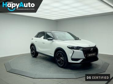 DS CERTIFIED Ds Ds 3 Crossback Bluehdi 130ch Performance Line + Automatique 126g occasion certifiée - Citadine Diesel Blanc Banquise (o) - Odos - 3355427_3