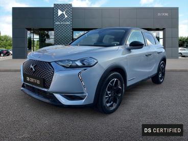 DS CERTIFIED Ds Ds 3 Crossback Puretech 100ch Connected Chic occasion certifiée - Citadine Essence Cristal Pearl (m) - Toit Noir Perla Nera - Valenciennes - 3364471_1