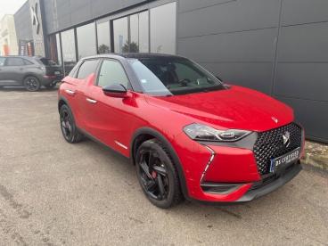 DS CERTIFIED Ds Ds 3 Crossback Puretech 130ch Performance Line Automatique occasion certifiée - Citadine Essence Rouge Rubi (m) - Toit Diamond Red - Blois - 3381632_1