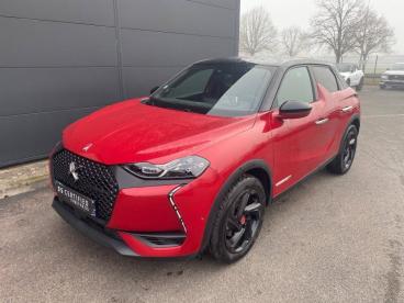 DS CERTIFIED Ds Ds 3 Crossback Puretech 130ch Performance Line Automatique occasion certifiée - Citadine Essence Rouge Rubi (m) - Toit Diamond Red - Blois - 3381632_2