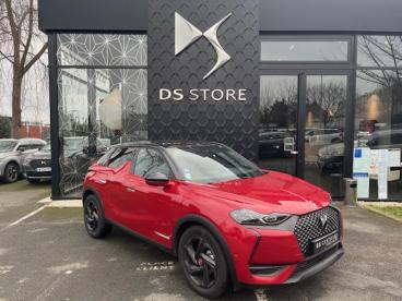 DS CERTIFIED Ds Ds 3 Crossback Puretech 130ch Performance Line + Automatique 7cv occasion certifiée - Citadine Essence Rouge Rubi (m) - Toit Noir Perla Nera - Chambourcy - 3395286_3