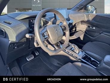 DS CERTIFIED Ds Ds 3 Crossback E-tense Performance Line occasion certifiée - Citadine Electrique Bleu Millenium - Toit Noir Perla Nera - La Teste De Buch - 3395337_3