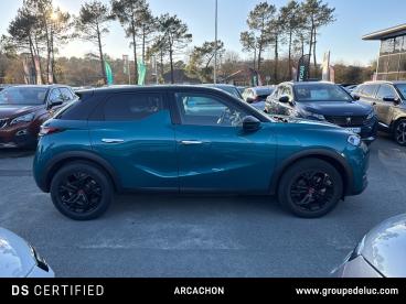 DS CERTIFIED Ds Ds 3 Crossback E-tense Performance Line occasion certifiée - Citadine Electrique Bleu Millenium - Toit Noir Perla Nera - La Teste De Buch - 3395337_4