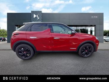 DS CERTIFIED Ds Ds 3 Crossback Puretech 130ch Performance Line Automatique 7cv occasion certifiée - Citadine Essence Rouge Rubi (m) - Toit Noir Perla Nera - La Teste De Buch - 3423234_4