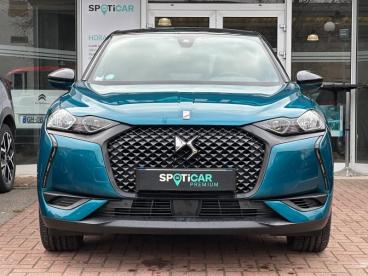 DS CERTIFIED Ds Ds 3 Crossback E-tense Performance Line occasion certifiée - Citadine Electrique Bleu Millenium - Toit Noir Perla Nera - Hoenheim - 3423238_2
