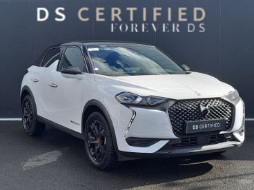 DS CERTIFIED Ds Ds 3 Crossback 50kwh E-tense Performance Line Auto occasion certifiée - Citadine Electrique Blanc - Montrond Les Bains - 3434079_2