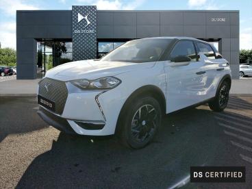 DS CERTIFIED Ds Ds 3 Crossback E-tense Montmartre occasion certifiée - Citadine Electrique Blanc Banquise - Toit Noir Perla N. - Metz - 3436029_1