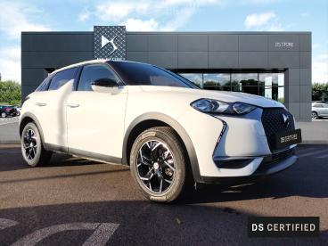 DS CERTIFIED Ds Ds 3 Crossback E-tense Montmartre occasion certifiée - Citadine Electrique Blanc Banquise - Toit Noir Perla N. - Metz - 3436029_3