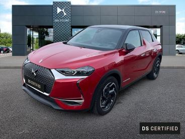DS CERTIFIED Ds Ds 3 Crossback Puretech 155ch Grand Chic Automatique 114g occasion certifiée - Citadine Essence Rouge Rubi - Libourne - 3437652_1