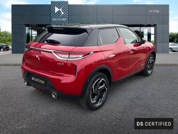 DS CERTIFIED Ds Ds 3 Crossback Puretech 155ch Grand Chic Automatique 114g occasion certifiée - Citadine Essence Rouge Rubi - Libourne - 3437652_2