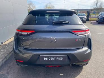 DS CERTIFIED Ds Ds 3 Crossback Puretech 100ch Performance Line occasion certifiée - Citadine Essence Gris Platinium (m) - Blois - 3450633_4