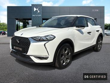 DS CERTIFIED Ds Ds 3 Crossback Puretech 100ch Business occasion certifiée - Citadine Essence Blanc Banquise (o) - Valenciennes - 3450634_1