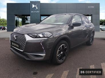 DS CERTIFIED Ds Ds 3 Crossback E-tense So Chic 4cv occasion certifiée - Citadine Electrique Gris Platinium - Toit Noir Perla Nera - Metz - 3452924_1