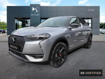 DS CERTIFIED Ds Ds 3 Crossback Puretech 100ch Performance Line + occasion certifiée - Citadine Essence Gris Platinium (m) - Toit Noir Onyx - Valenciennes - 3462667_1