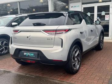 DS CERTIFIED Ds Ds 3 Crossback E-tense Grand Chic 4cv occasion certifiée - Citadine Electrique Gris Artense (m) - Toit Blanc Opale - Hoenheim - 3467294_4