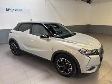 DS CERTIFIED Ds Ds 3 Crossback Puretech 130ch Connected Chic Automatique occasion certifiée - Citadine Essence Cristal Pearl (m) - Toit Diamond Red - Chelles - 3470890_1
