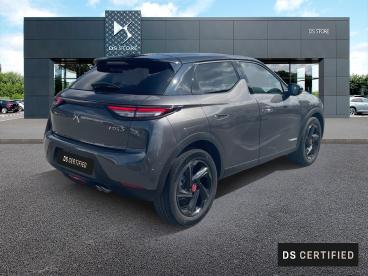 DS CERTIFIED Ds Ds 3 Crossback Puretech 130ch Performance Line + Automatique 7cv occasion certifiée - Citadine Essence Gris Platinium - Toit Noir Perla Nera - Trelissac - 3474012_2