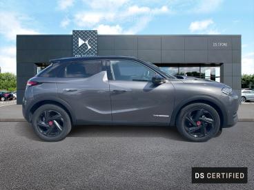 DS CERTIFIED Ds Ds 3 Crossback Puretech 130ch Performance Line + Automatique 7cv occasion certifiée - Citadine Essence Gris Platinium - Toit Noir Perla Nera - Trelissac - 3474012_4