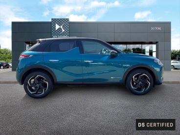 DS CERTIFIED Ds Ds 3 Crossback Bluehdi 100ch Grand Chic occasion certifiée - Citadine Diesel Bleu Millenium (m) - Toit Noir Onyx - Trelissac - 3487903_4