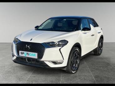 DS CERTIFIED Ds Ds 3 Crossback Essence 130 Grand Chic Automatique occasion certifiée - Citadine Essence Blanc Banquise (o) - Toit Noir Onyx - Colmar - 3489485_1