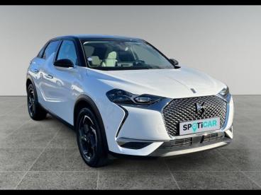 DS CERTIFIED Ds Ds 3 Crossback Essence 130 Grand Chic Automatique occasion certifiée - Citadine Essence Blanc Banquise (o) - Toit Noir Onyx - Colmar - 3489485_3