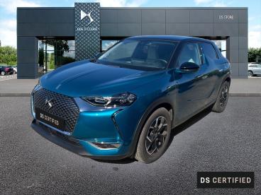 DS CERTIFIED Ds Ds 3 Crossback Puretech 130ch Connected Chic Automatique occasion certifiée - Citadine Essence Bleu - Libourne - 3491552_1